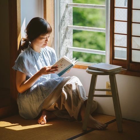 晴れた日のリネンblouse