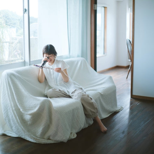 晴れた日のリネンblouse