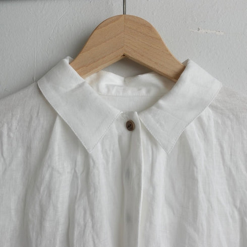 休日のリネンtunic