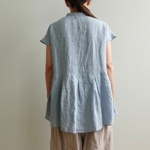 晴れた日のリネンblouse