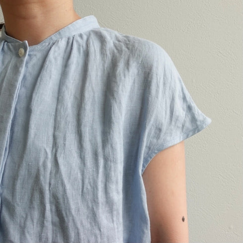 晴れた日のリネンblouse
