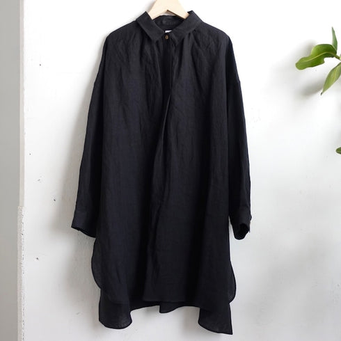 休日のリネンtunic